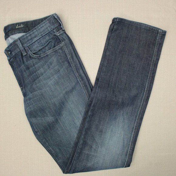 7 For All Mankind Kate Straight Leg Jeans Size 31 - Picture 5 of 9